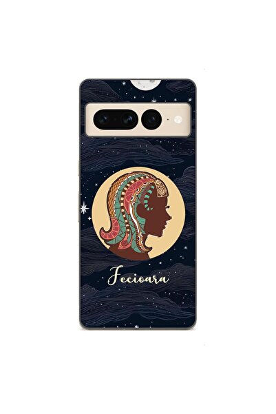 OEM Husa compatibila cu Google Pixel 7 Pro Silicon Gel Tpu Model Horoscop Fec...