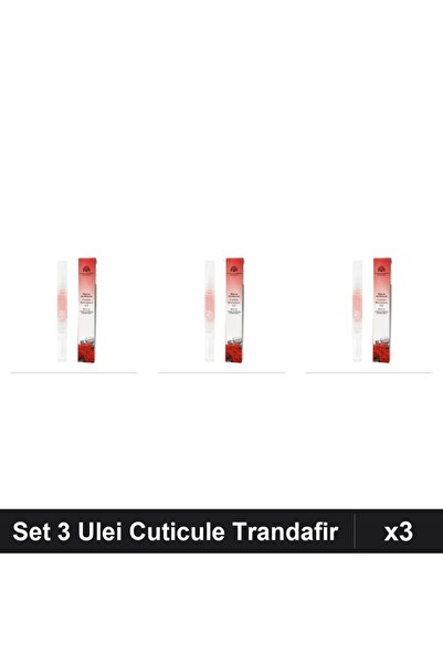 global fashion Set 3 Uleiuri Cuticule Stilou Trandafir, Îngrijire Unghii