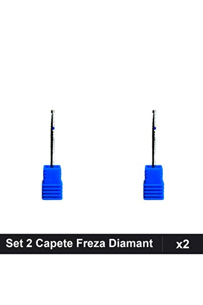 NAİLS Set 2 Capete Freza Diamant pentru Unghii, Manichiura Profesională