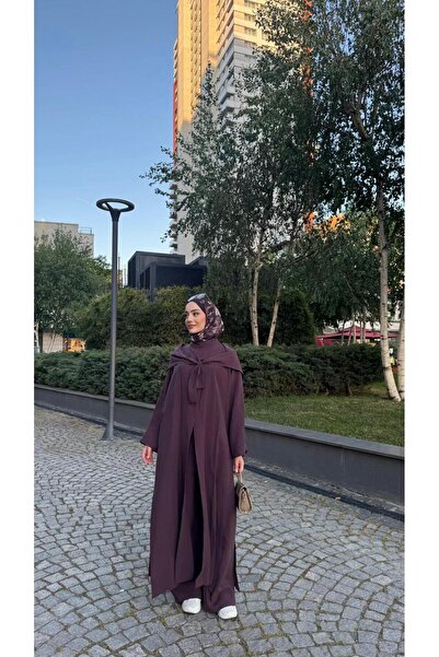 Nuvira Modal Kumaş Abaya Takım