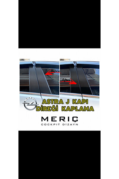 meriç cockpit design Opel Astra J Kapı Direği Sütunu Parlak Siyah PianoBlack ...