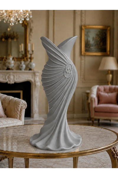 Pond Design 3D Design Modern Decorative Dress Vase 25cm Size