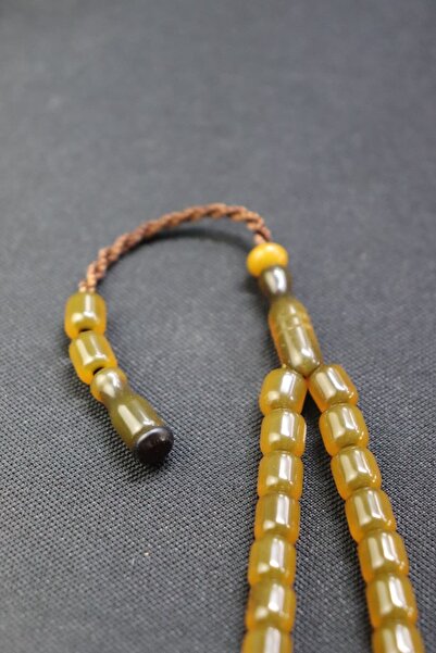 Crafted Squeeze Amber Rosary