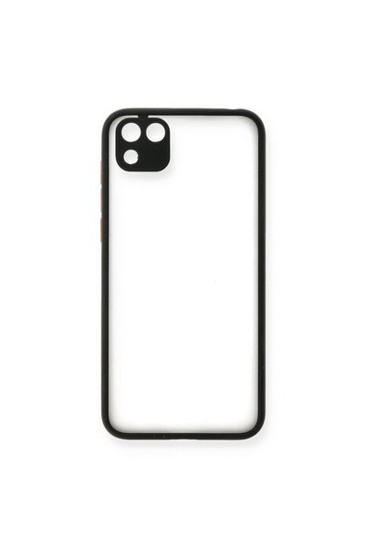 OEM Huawei Y5P Case Montreal Silicone Cover - Black
