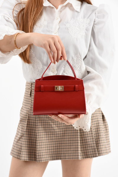 cocy-col VANDA MINI CROSSBODY ŽENSKA TORBA ZA RUKE I RAME CRVENA