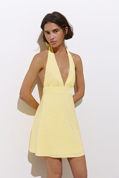 Pull & Bear Halter kısa elbise