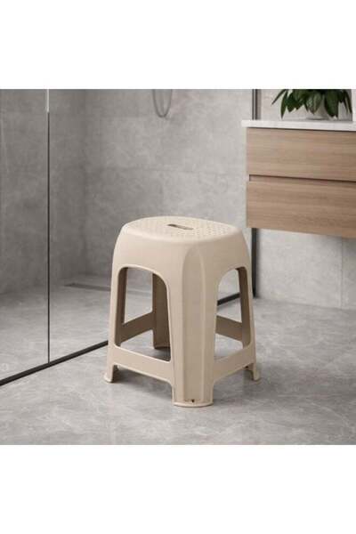 ALMUFARREJ Elevated Shower Seat Multi-Use | Comfortable & Stable Bathroom Cha...