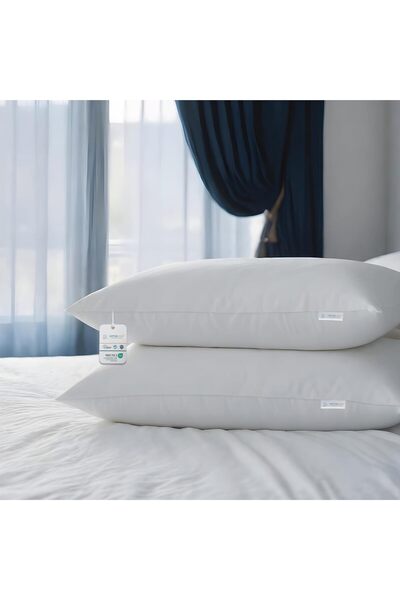 COTTON HOME ® Comfort Pillow 48x70cm Microfiber Sleep Pillow for Side Sleeper...