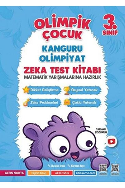 Altın Nokta Yayınevi Altın Nokta Yayınları 3. Sınıf Olimpik Çocuk Bilsem - Ka...