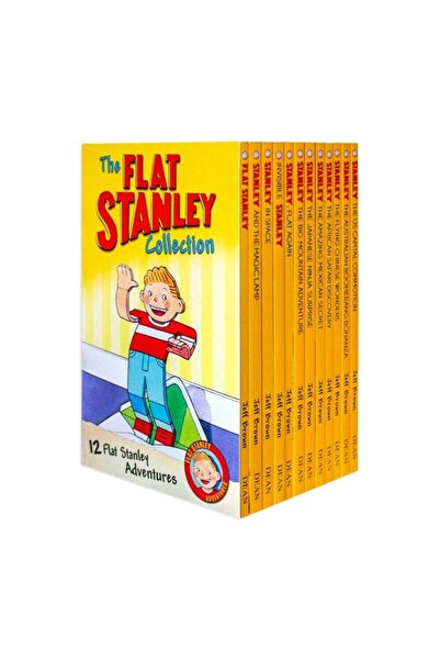 EGMONT The Flat Stanley Adventures 12 Books Collection By Jeff Brown