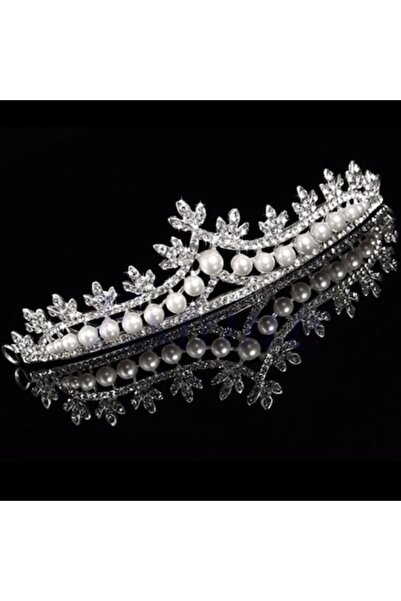 CRM Wedding Tiara, CRM, hair crown, white pearls and crystals