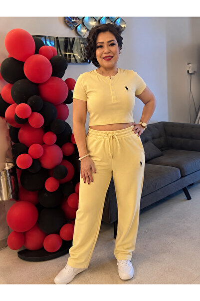 POLOCASSINI TRACKSUIT TOP AND PANTS COORDS
