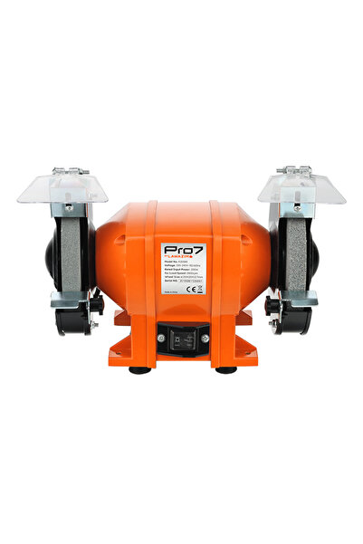 Lawazim Pro7 7inch Bench Grinder 250W - 2800RPM 220-240V~50/60Hz uses 175x20x...