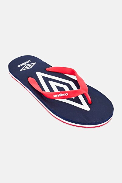 UMBRO Men Brand Logo Slip On Slippers, Navy