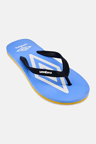 UMBRO Men Brand Logo Slip On Slippers, Blue