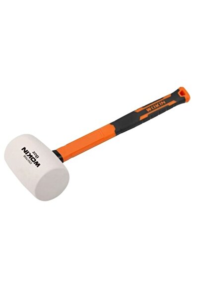 Wokin Ciocan de cauciuc industrial 225 g, tip moale, din cauciuc, cu mâner di...