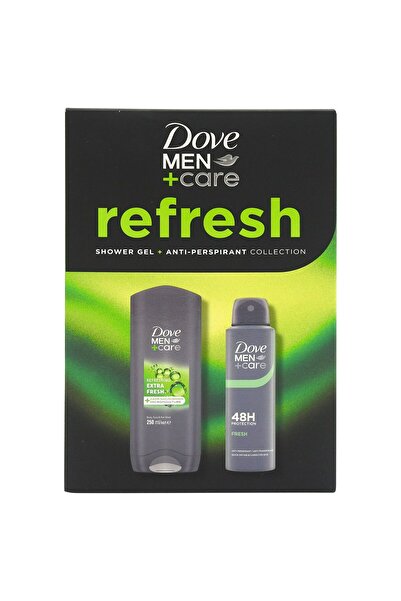 SOHO Caseta Cadou, Dove, Gel de Dus 250 ml, Deo150 ml Men Care Refresh,
