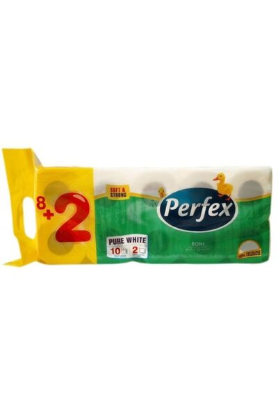 Vader Perfex Hartie Igienica 2STR 10 buc Verde,