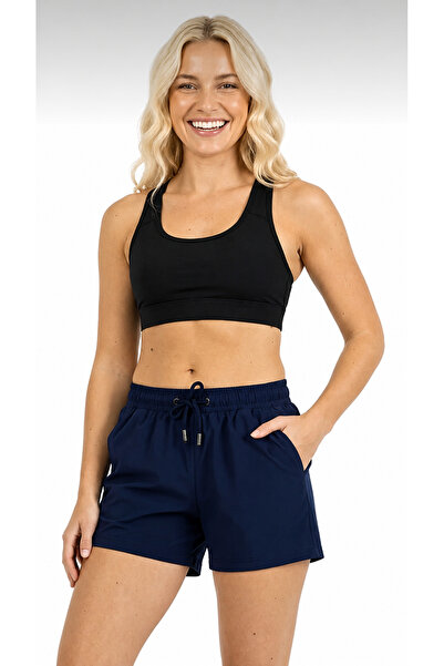 RAPAPA Women's Quick-Drying Swim Shorts with Two Side Pockets 813