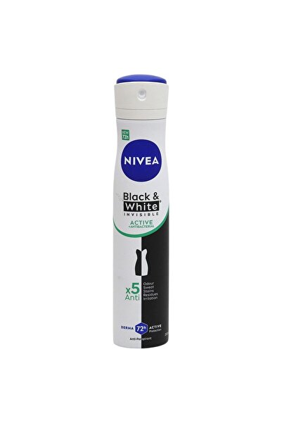 Vader Antiperspirant Deodorant, Nivea, 200 ml Invisible Bw Active,