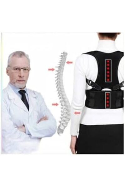 Yıldızan TAMGÜN Corset pentru postură dreaptă din lemn de anca, Corset anti-c...