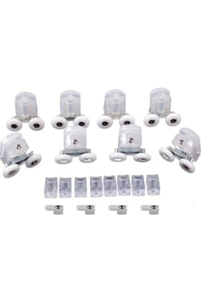 Yıldızan Tamgün Akay Shower Cabin Wheel Double Wheel Set of 8 Lower and Upper...