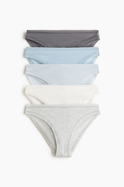 H&M 5'li Pamuklu Külot