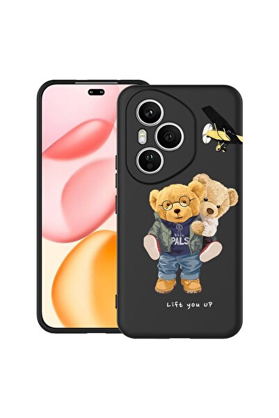 bestcase Ултра тънък силиконов калъф за Honor 400 Pro с дизайн на плюшено меч...