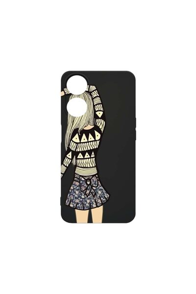 bestcase SLIM SIlicon 0.8MM Case, Compatible with OPPO A58 5G, Girl Friend, W...