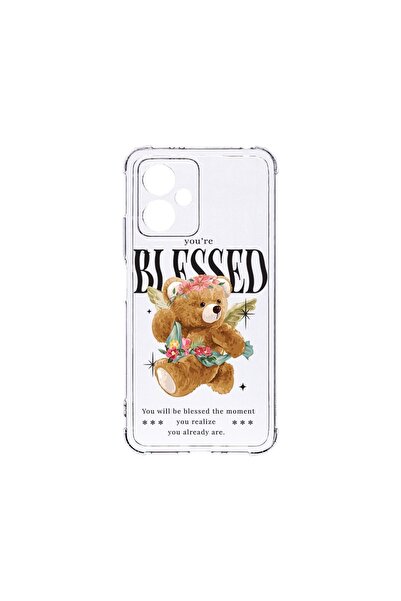 bestcase Калъф за Motorola Moto G55, BestCase® Anti Shock 1.5MM, Мече със сла...
