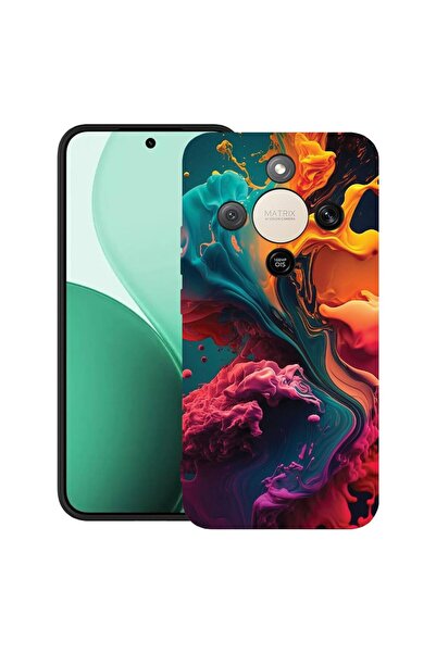bestcase Υπέρλεπτη Θήκη TPU Συμβατή με Honor Magic8 Lite, Υγρά Χρώματα, 31291...