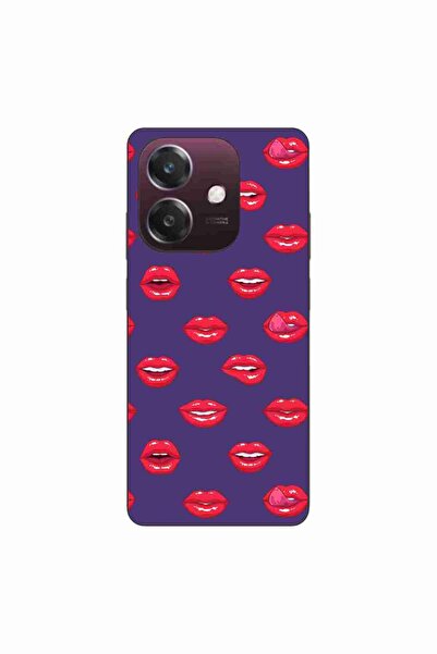 OEM Husa compatibila cu Oppo A40 Silicon Gel Tpu Model Buze Pattern