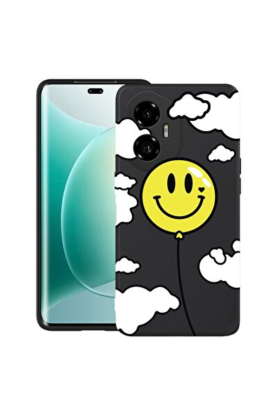 bestcase ¬Æ Husa pentru Honor 300 cu Design Balloon Smiley, TPU Mat Ultra Sli...