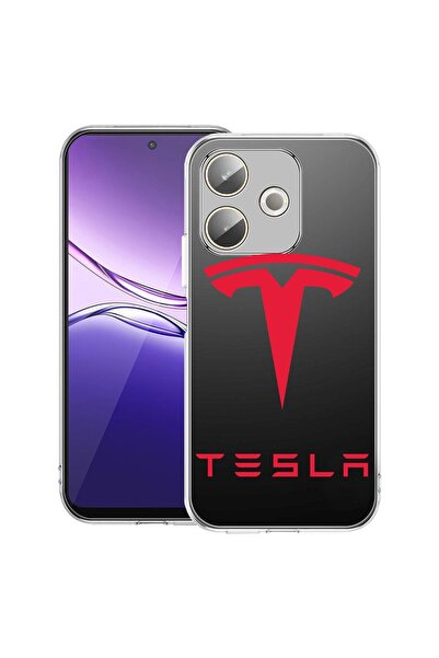 bestcase ¬Æ Husa Clear Silicon pentru OPPO A5 Pro 5G, Tesla Red, 2042415 T 1711