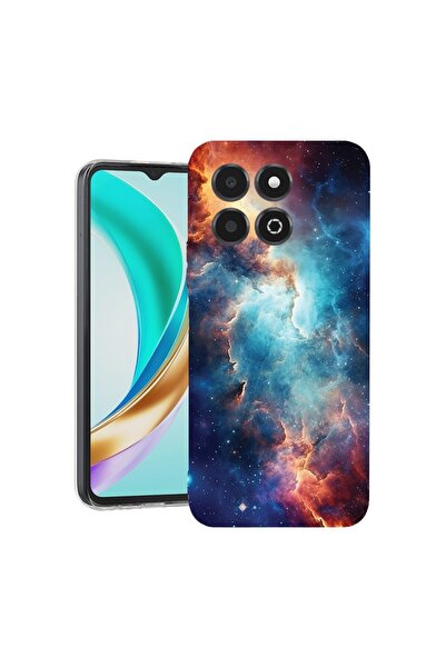 bestcase Husa pentru Honor X6b, BestCase¬Æ Clear Silicon 2MM, Galaxies, Antis...