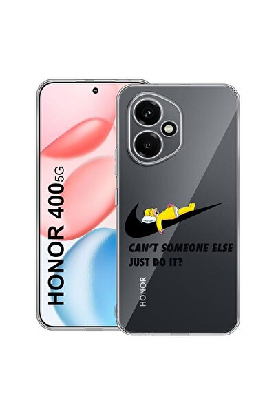 bestcase Διαφανής Θήκη Σιλικόνης για Honor 400, Simpson Just Do It, 2036423 T...