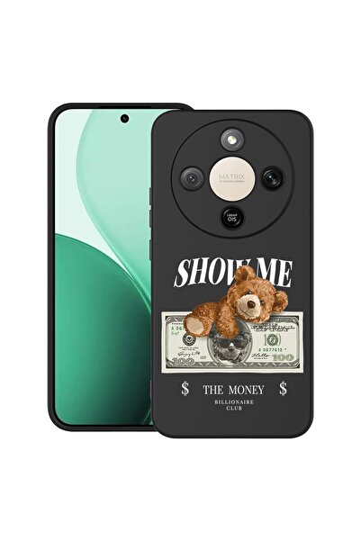 bestcase Ултра тънък TPU калъф, съвместим с Honor Magic8 Lite, Мече покажи ми...