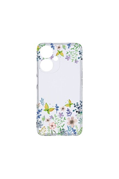 bestcase Husa BestCase® Silicon Transparent, Compatibilă cu Honor X7b, Flutur...