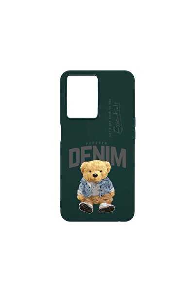 bestcase Λεπτή Θήκη Σιλικόνης 0.8MM, Συμβατή με OPPO A77, Σχέδιο Τζιν με Αρκο...