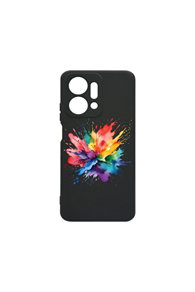 bestcase Θήκη Σιλικόνης Slim Premium 1.2MM, Συμβατή με Honor X7a, Color Splas...