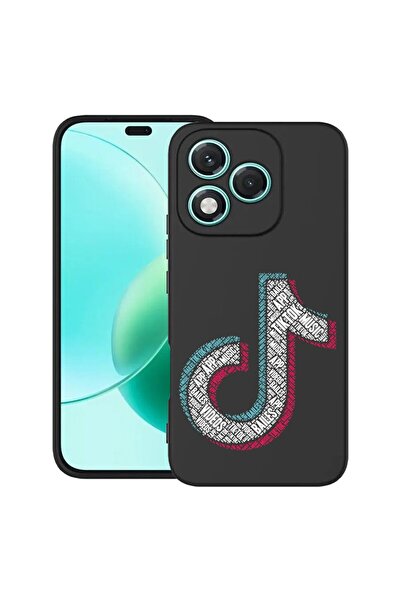 bestcase ¬Æ Husa Slim Silicon pentru Honor 400 Lite, Calligraphy TikTok, 2022...