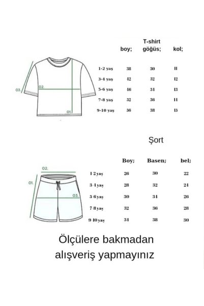 NC Nicee Clothes Summer Children's T-Shirt Shorts Unisex (Yandan Little Lion)