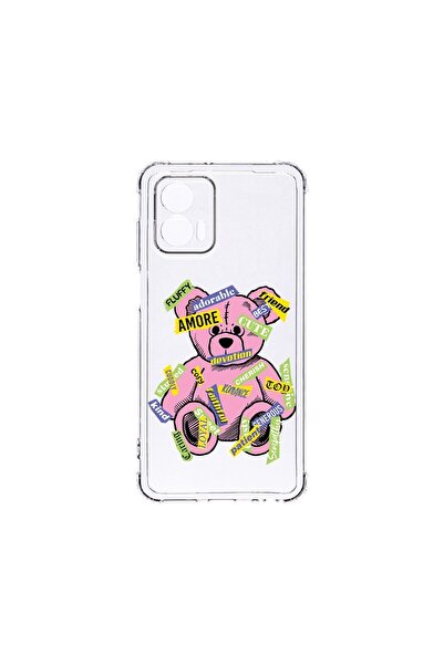 bestcase Husa Anti Shock 1.5MM, compatibilă cu Motorola Edge 50 Fusion, Teddy...
