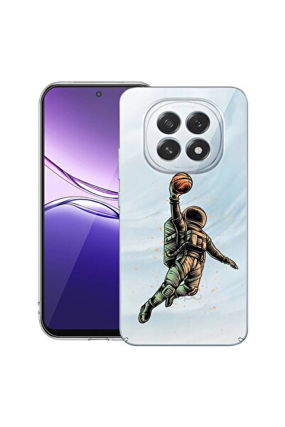 bestcase ¬Æ Husa pentru OPPO F29 cu Design Astronaut Basketball, Clear Slim S...