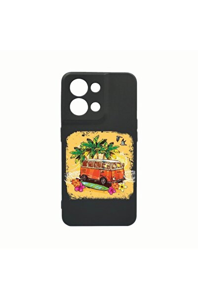bestcase Husa Silicon, Compatibila cu Oppo Reno8 Pro, Summer Car, Rezistenta ...