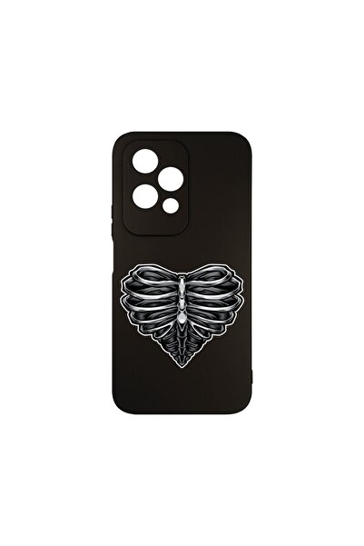 bestcase ¬Æ Husa Premium Silicon, Compatibila Cu Honor 200 Lite, Skeleton Hea...