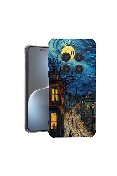 bestcase ¬Æ Husa pentru Honor Magic7 Pro, Anti Shock 1.5MM, Van Gogh City Lif...