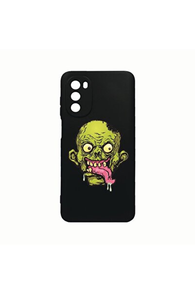 bestcase Husa Silicon, Compatibila cu Motorola Moto G82 / Moto G52, Zombie, R...