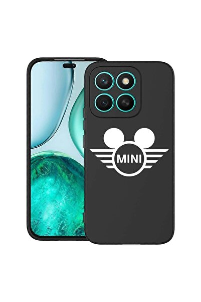 bestcase Калъф за Honor X8C, Мини забавен, Тънък силиконов 0.8ММ, Противоудар...