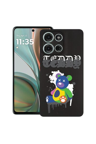 bestcase Ултра тънък TPU калъф, съвместим с Motorola Moto G57 Power, с дизайн...